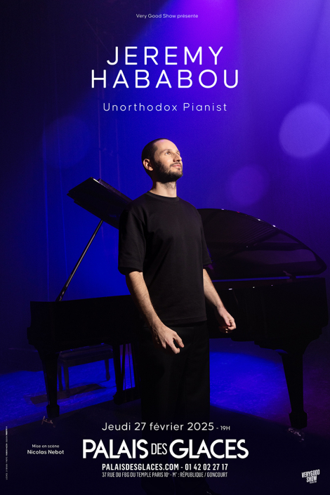 Image de Jeremy Hababou - Palais des Glaces - Jeremy Hababou dans «Unorthodox Pianist»